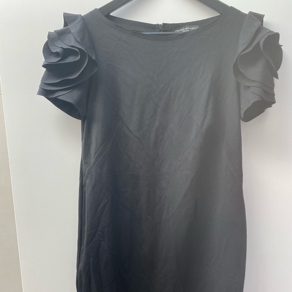 Like New Black Pietro Brunelli maternity dress - Picture 4 of 5